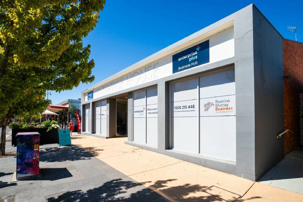 The Enterprise House building on Stanley Street in central Wodonga was passed in at auction for $2.21 million on Friday, April 12. Picture supplied