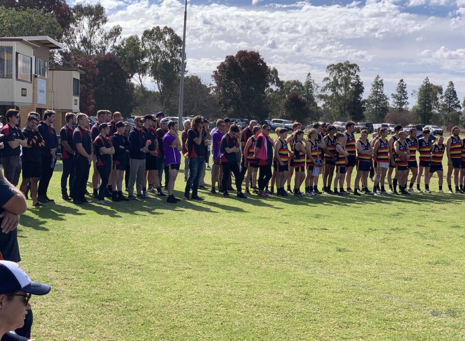'We fly as one': Crows and Giants rally together to honour Jezza