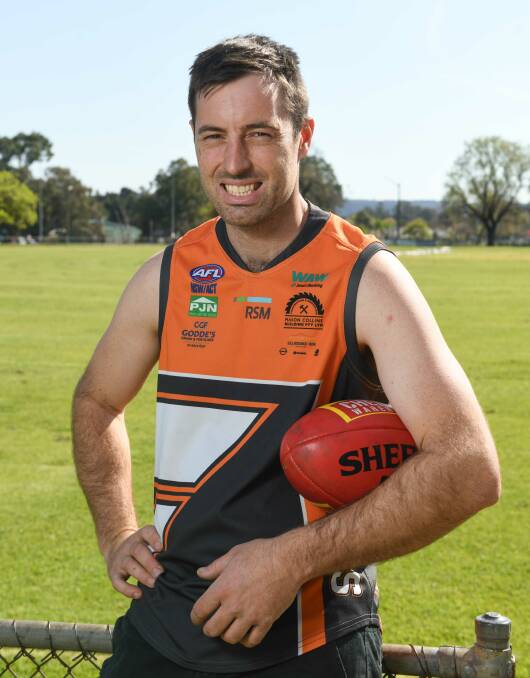Tom Plunkett has played 15 games for the Giants this season. Picture by Tara Trewhella