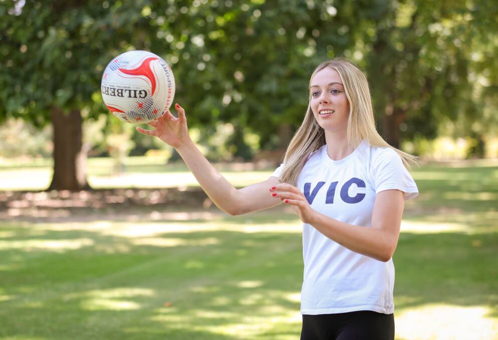 Mia Lavis is one of 12 players in the Victoria team. Picture by James Wiltshire