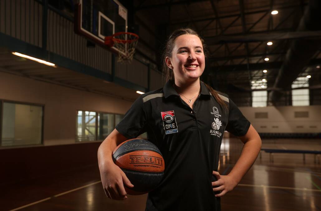 Liz Murphy has put a greater emphasis on her basketball this year and is reaping the reward on court with the Albury-Wodonga Bandits. Picture by James Wiltshire