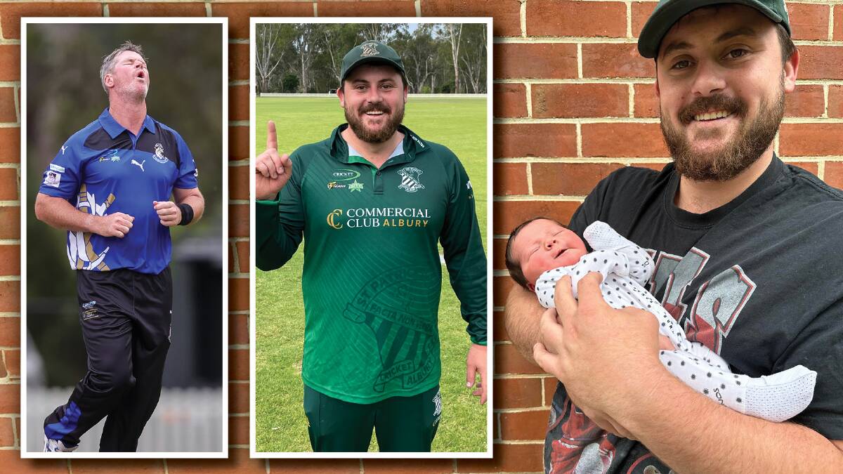 Will Keighran celebrates taking the wicket of Dan Christian just days after the birth of his daughter Remi.