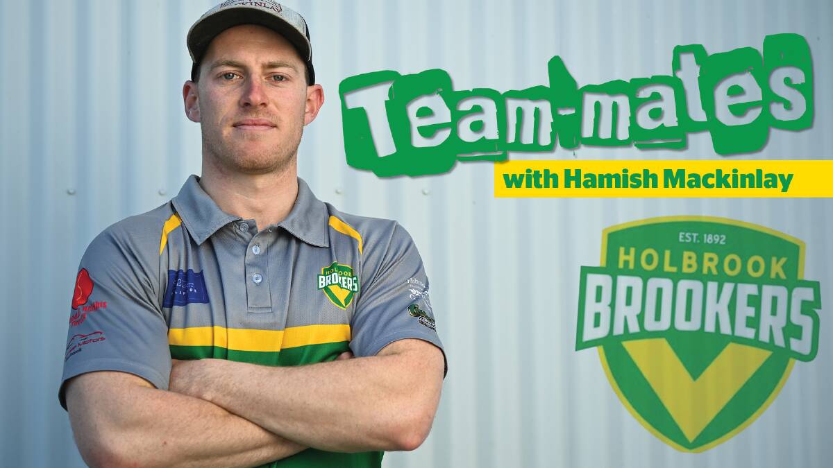 We sat down for a chat with Holbrook's Hamish Mackinlay. Picture by Mark Jesser