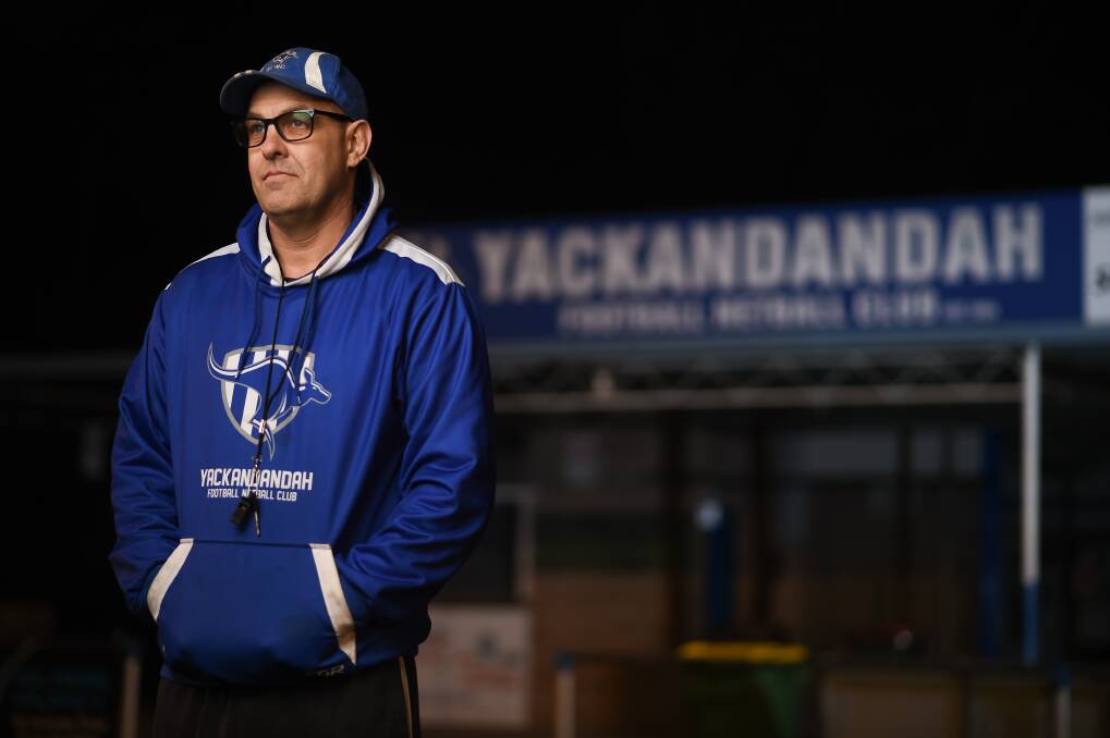 Roos coach Darren Holmes. Picture by Mark Jesser