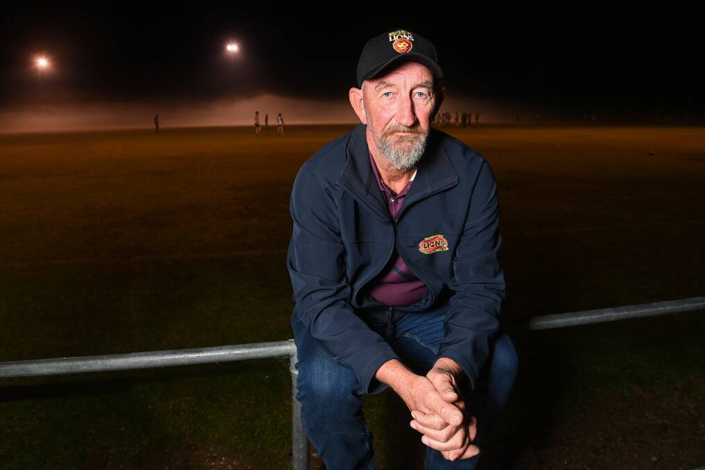 Wahgunyah president Darryl Hore believes something needs to change in the local landscape with Corowa-Rutherglen in trouble a year after the Lions faced similar issues around player numbers. Picture by Mark Jesser