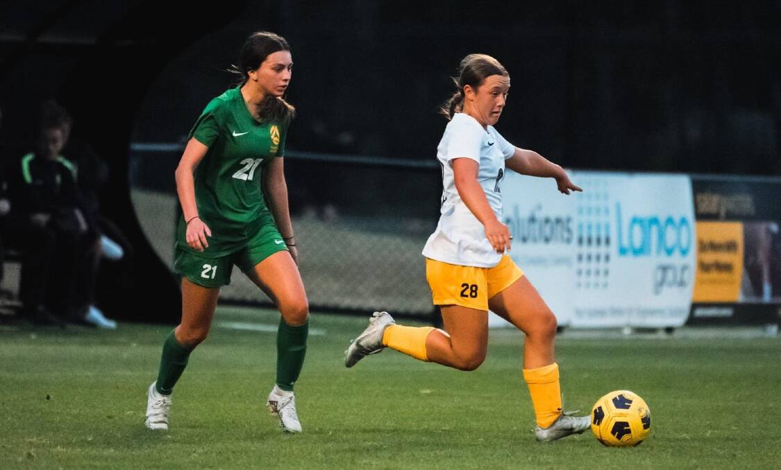 Annie Yates grew up in Wodonga and later moved to Yackandandah, spending four years at Murray United. She now lives, studies and plays in Melbourne and is training with the Young Matildas at the AIS in Canberra this week.