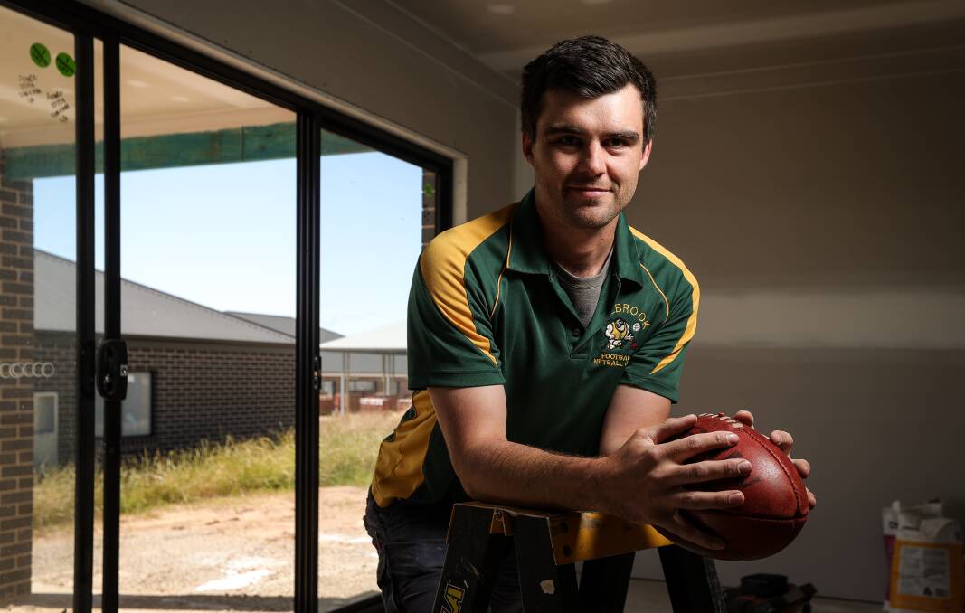 Luke Carman didn't play football this year for health reasons but he's made good progress and is now looking forward to helping Holbrook defend their Hume League premiership in 2023. Picture by James Wiltshire
