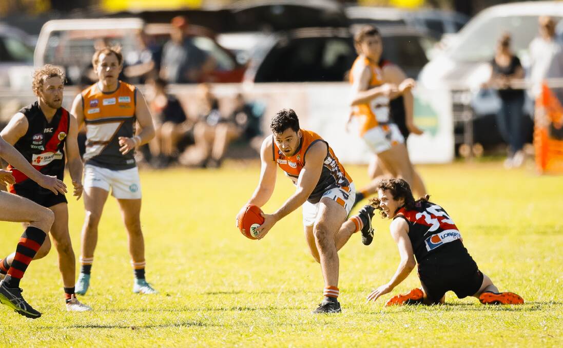 Howlong were dumped out in the first round of finals by the Giants last season. Picture by Ash Smith
