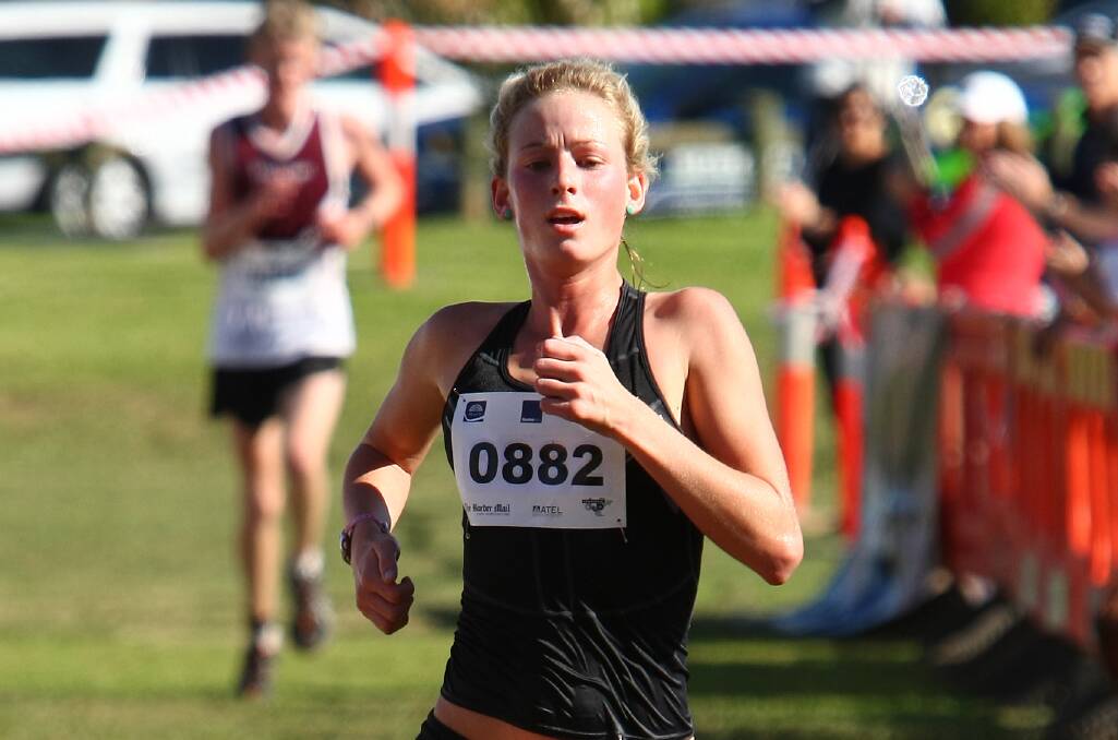 Ellie Pashley was running in her first Olympic marathon.