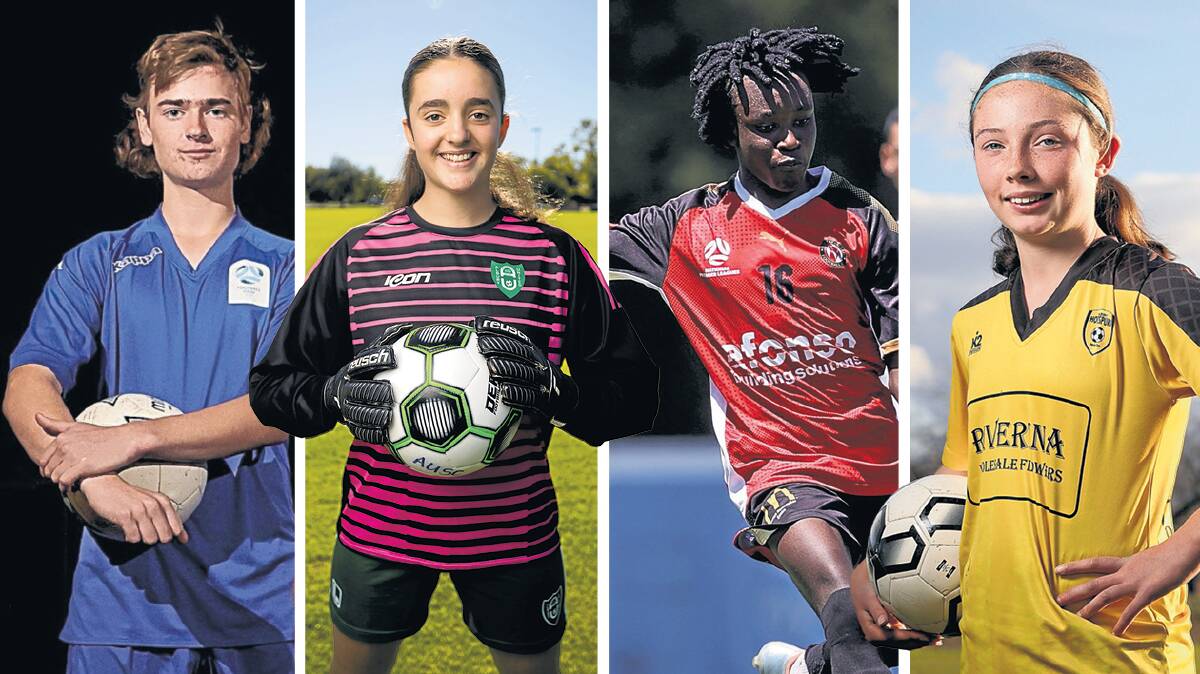 Reuben Haley, Elsa Wilkinson, Jonathon Hassan and Muireann Kilroy are off to play for NSW Country.