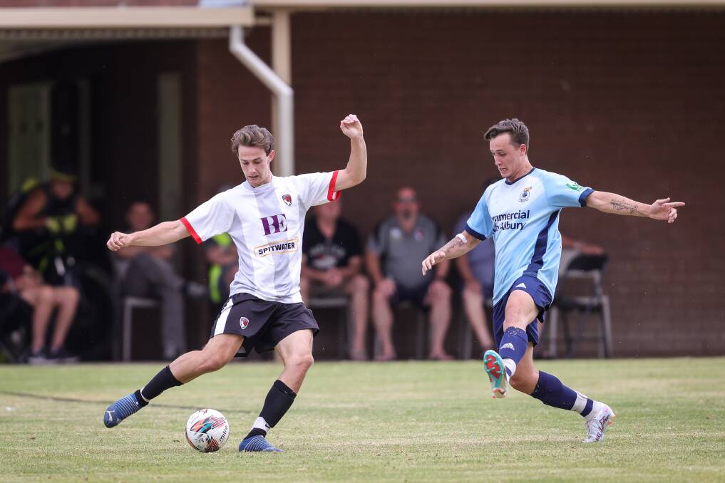 Noah Sredojevic on debut for Boomers against his former club. Picture by James Wiltshire