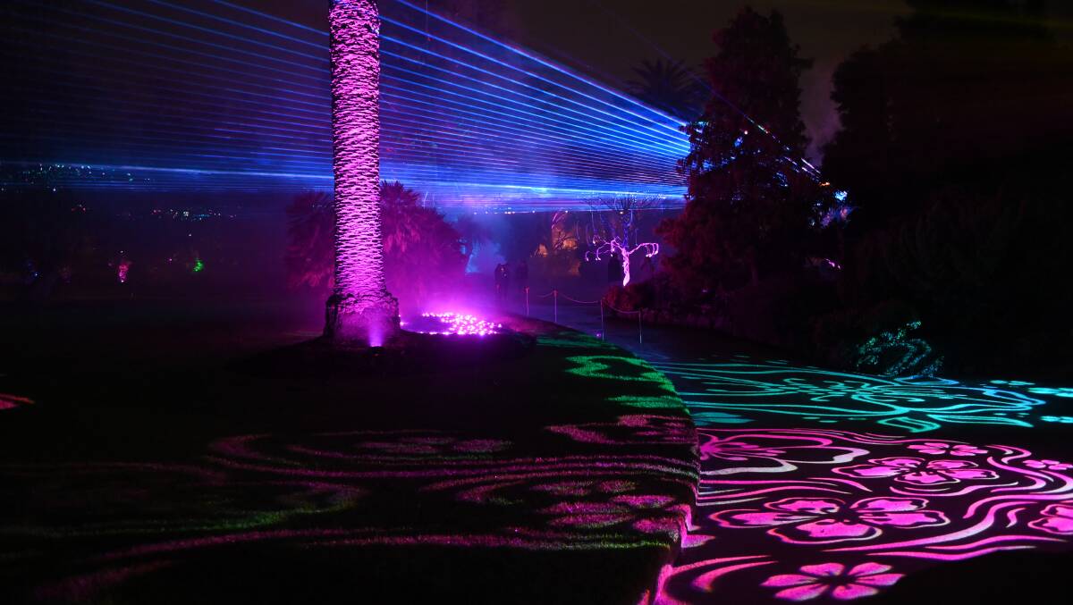 The interactive show will open at Albury Botanic Gardens Friday June 23 and will run until Sunday, July 16.