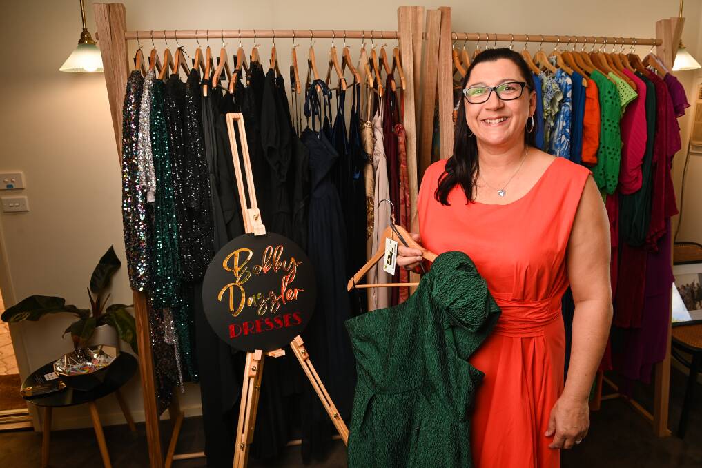 Bobby Dazzler Dresses owner Bronwyn Wood wants women to celebrate their bodies no matter their size. Picture by Mark Jesser