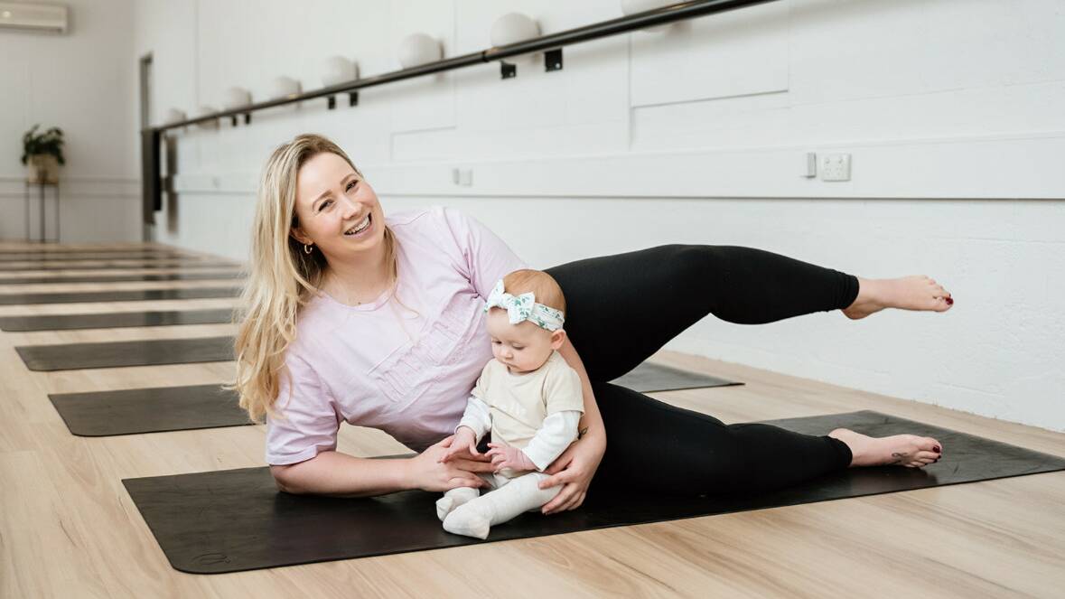 Self owner Sally Laundess with baby, Goldie, 17 months, says it's difficult juggling parenthood and business but it helps to be backed by a great team. Picture by Rachael Emmily