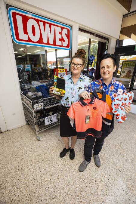 Store manager Nicole Beach and Wodonga Plaza manager Sarah Styles are stoked the new store has been such a success. "The store couldn't have came at a better time," Ms Styles said. Picture by Ash Smith