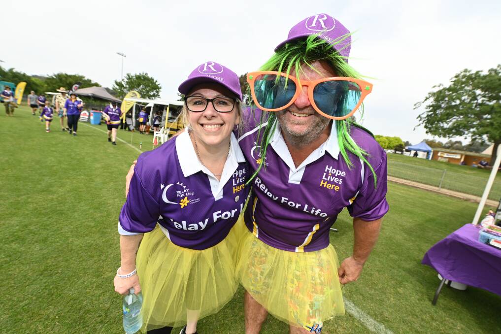 Kelly and Scott Paech from Lavington at Relay for Life. Picture by Mark Jesser