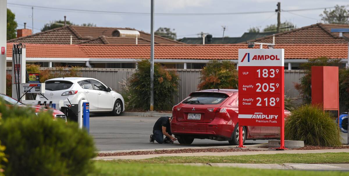 Yesterday, both Ampol service stations in Yarrawonga had diesel at 218.9 cents a litre, United Petroleum charged 215.9 cents and a BP was pegged at 217.9 cents. 