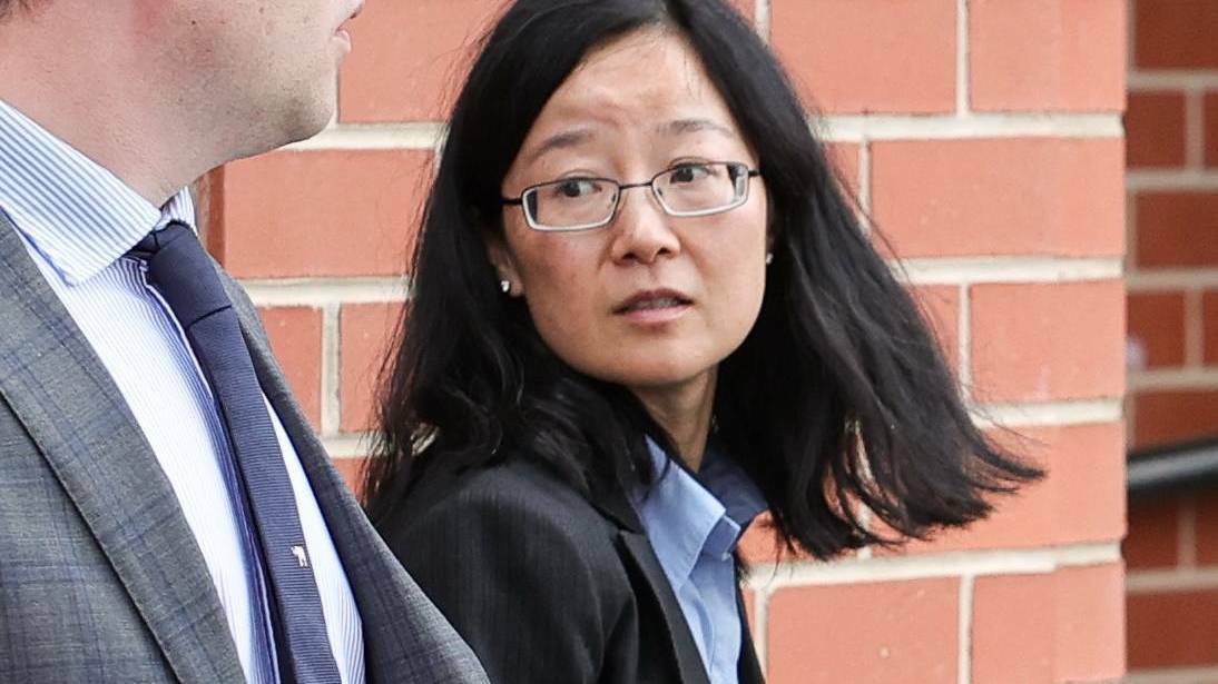 Liu-Ming Schmidt after giving evidence in December at the inquest. She was not in court on Thursday, March 9.