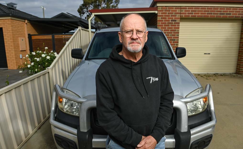 For years Yarrawonga resident Jon Cers has driven to Cobram to fill up his tank to avoid high fuel prices he says get even higher on public holidays. Picture by Mark Jesser