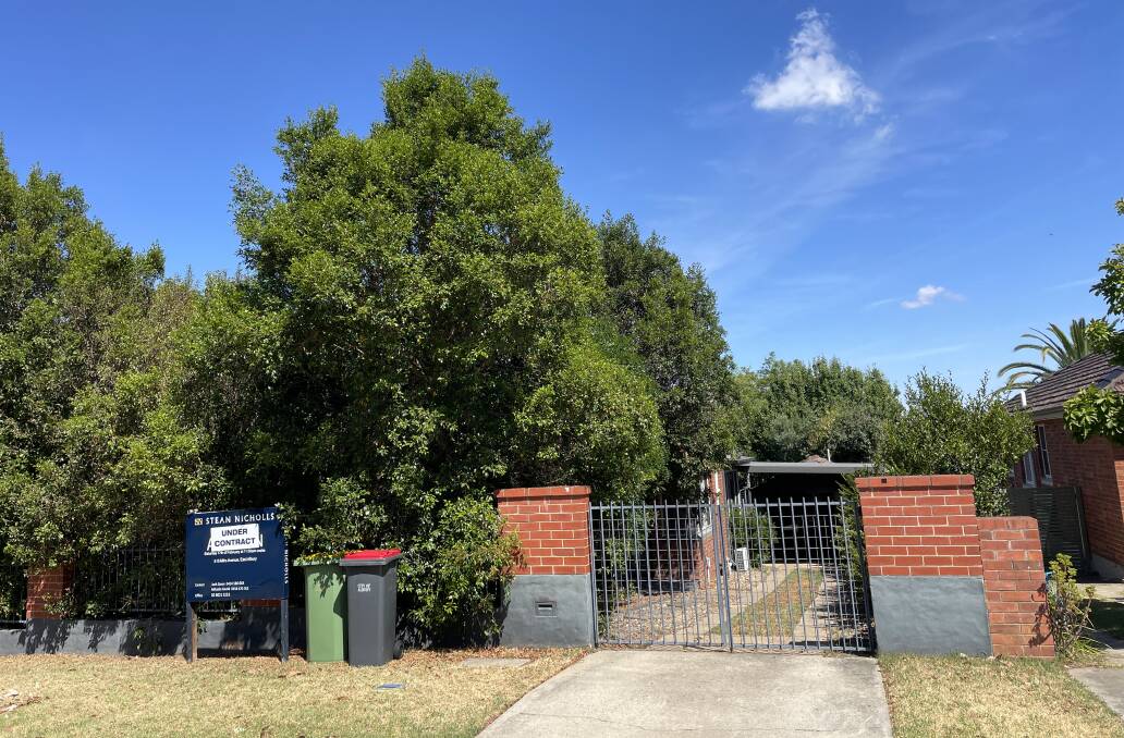 The four-bedroom brick home at 515 Milro Avenue, East Albury, was due to be auctioned at 11.30am, Saturday, February 17, but had been placed under offer. Picture by Ted Howes