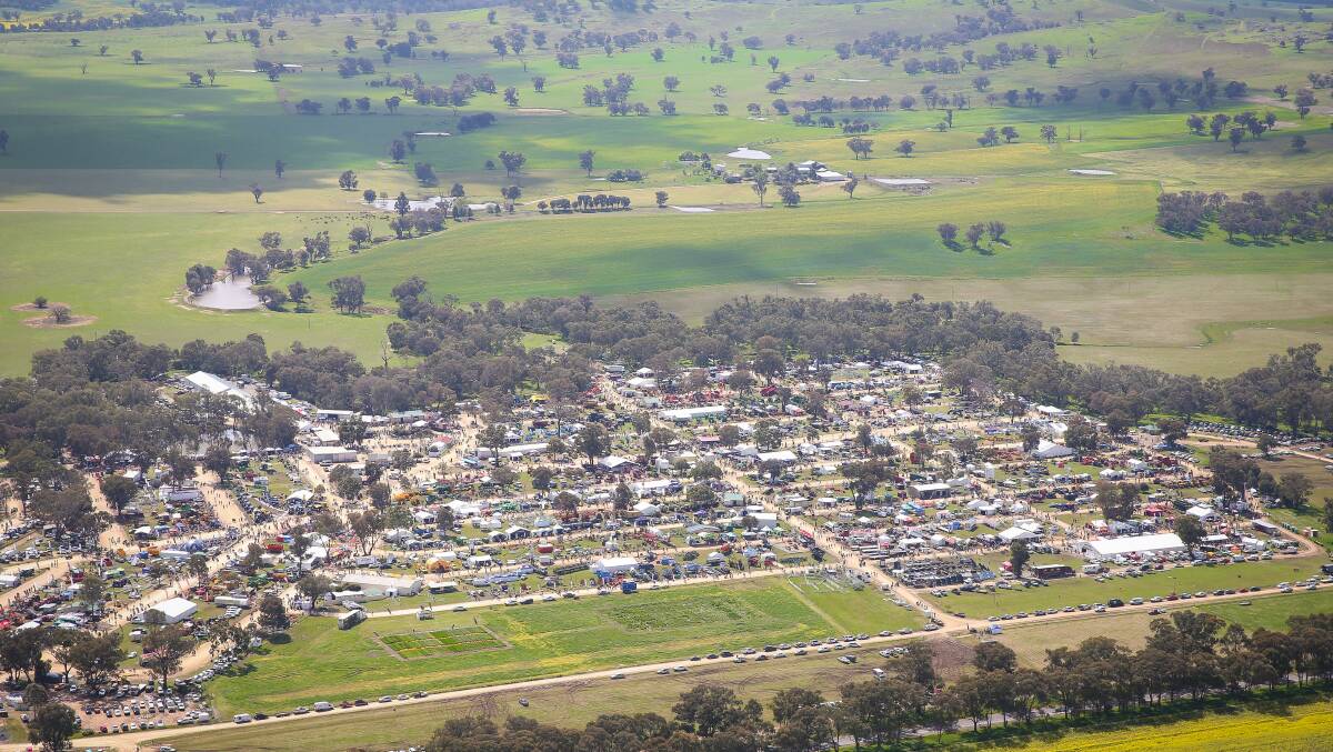 The Henty Machinery Field Days has just recorded its biggest ever crowd. Picture courtesy Henty Machinery Field Days.