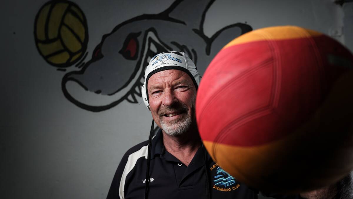 Wayne Gould is one of many who'll be enjoying the Albury Sharks' 50th anniversary celebrations this weekend. Picture by James Wiltshire