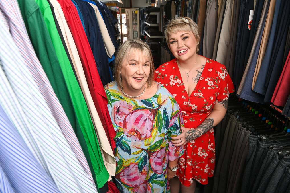 Beloved Higginson's Menswear sadly is set to close its doors after 65 years of serving the Wodonga community. Picture by Mark Jesser