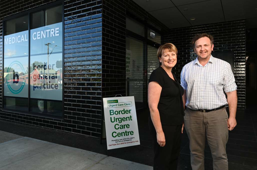 Border General Practise manager Heather Paterson, pictured with clinical director Dr Ferencz Baranyay, said the new bulk billing incentive is not enough to cover the costs of running a general practice. Picture by Mark Jesser
