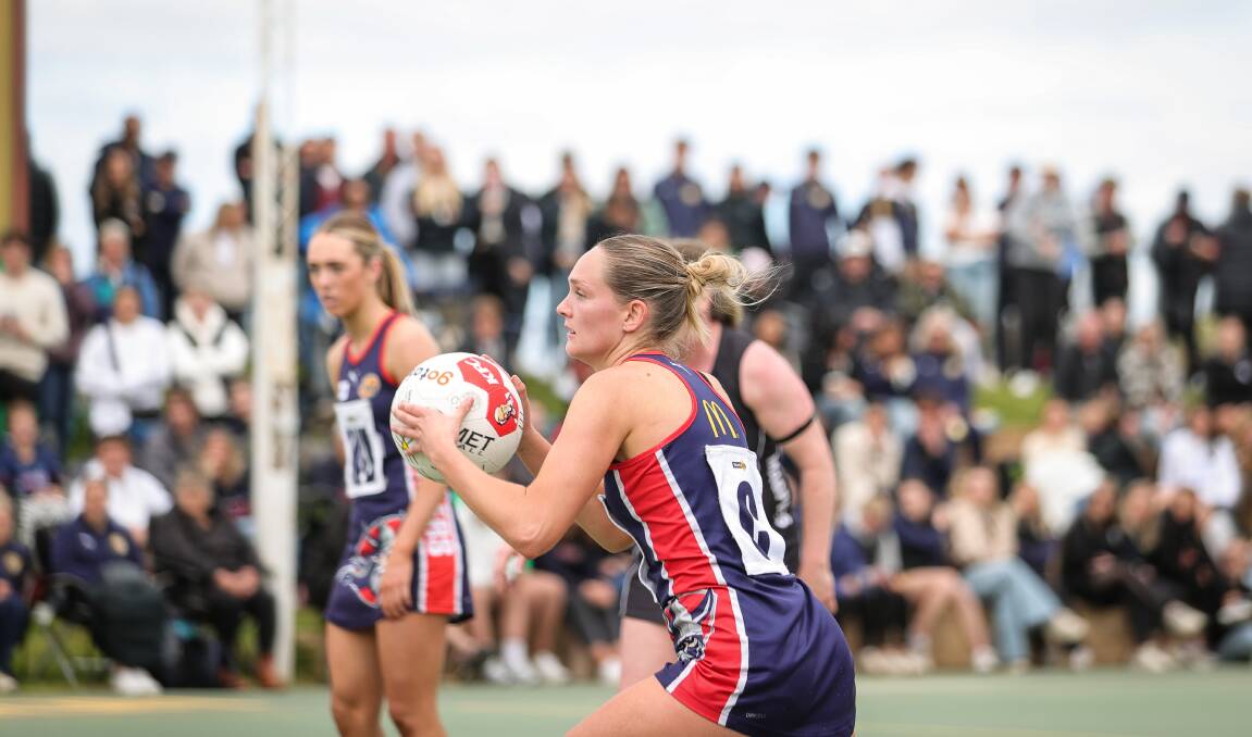 Wodonga Raiders' midcourter Maggie St John is excited by the opportunity to make her Ovens and Murray interleague netball debut this weekend. Picture by James Wiltshire.