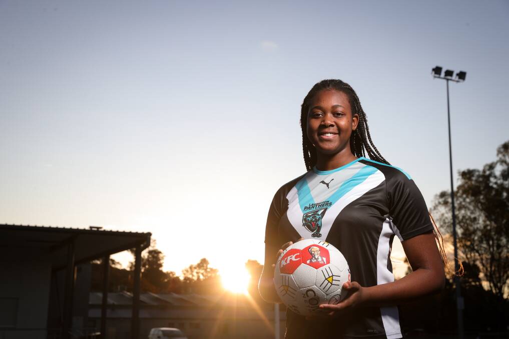 Star Lavington premiership player Christine Oguche reflects on her time at the club after relocating for university. File picture by James Wiltshire