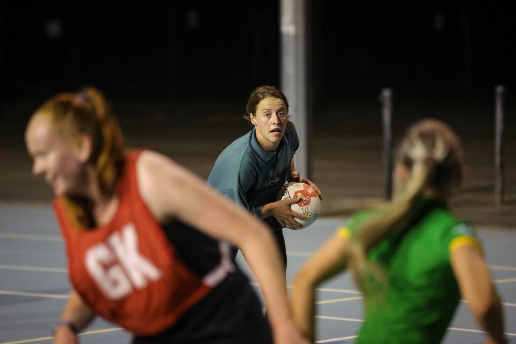 North Albury playing coach Emily Browne is ready to represent the Ovens and Murray League against the Goulburn Valley League this weekend. Picture by James Wiltshire.
