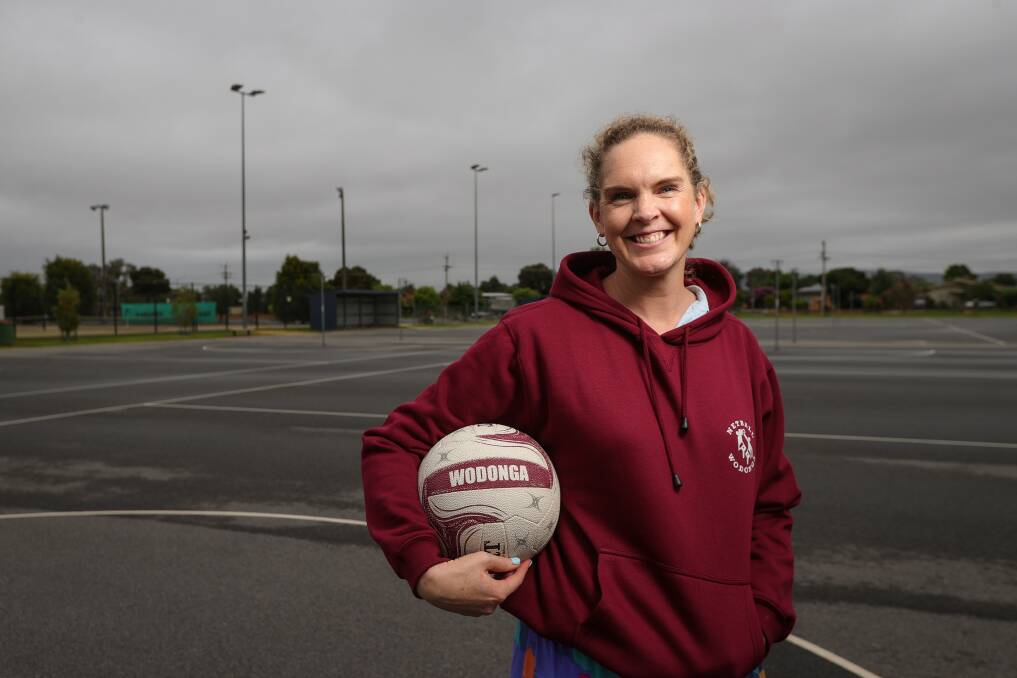 Netball Wodonga president Rhonda Lockhart is excited to host the inaugural North East Junior Netball Carnival this weekend. File picture by James Wiltshire