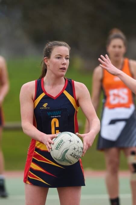 Brooke Wilson playing for Billabong Crows.