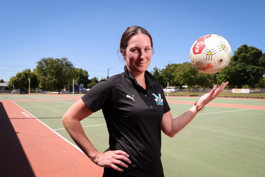 Beck O'Connell has been appointed as Lavington's A-grade netball coach for 2024. Picture by James Wiltshire