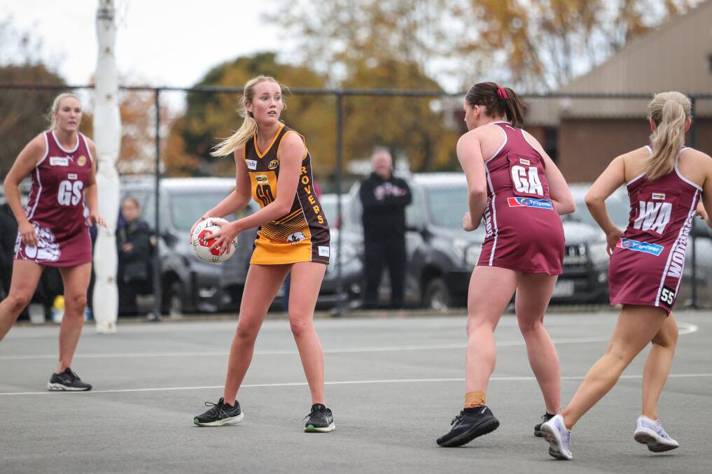 Former Henty junior Molly Murray in action for Wangaratta Rovers during her first A-grade season at the club last year. File picture