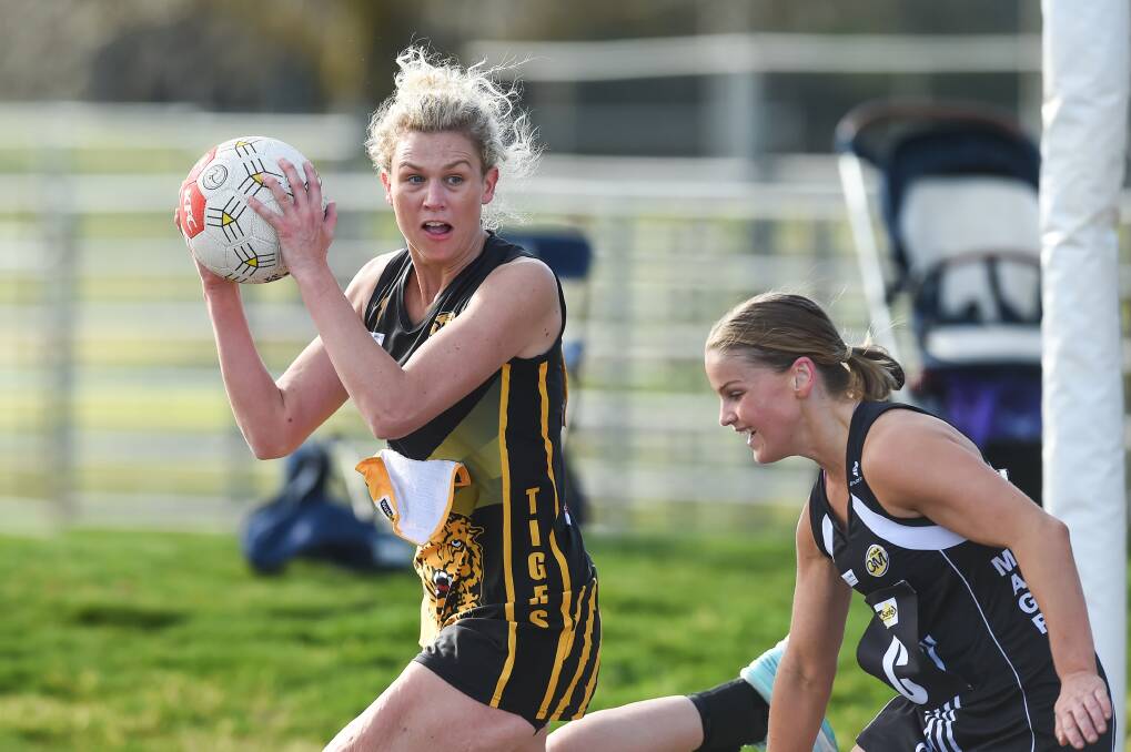 Albury defender Rochelle Hill will return from injury for the Tigers this season.