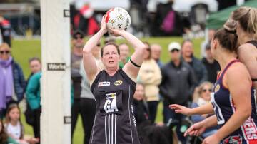 Dual premiership coach Kellie Keen in action during her 100 game A-grade career for the Magpies, having recently reached the club milestone. File picture
