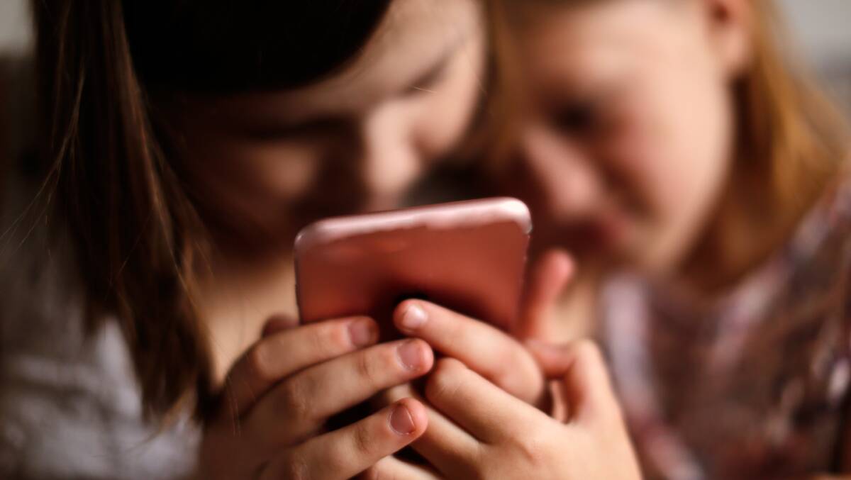Social media is exposing children to material they shouldn't see. Picture Shutterstock
