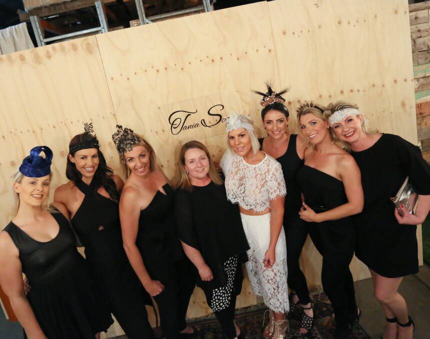SHOWCASE: Models show off a range of fashionable headwear, which is in vogue, before the spring racing season. Picture: Ruth Trevaskis
