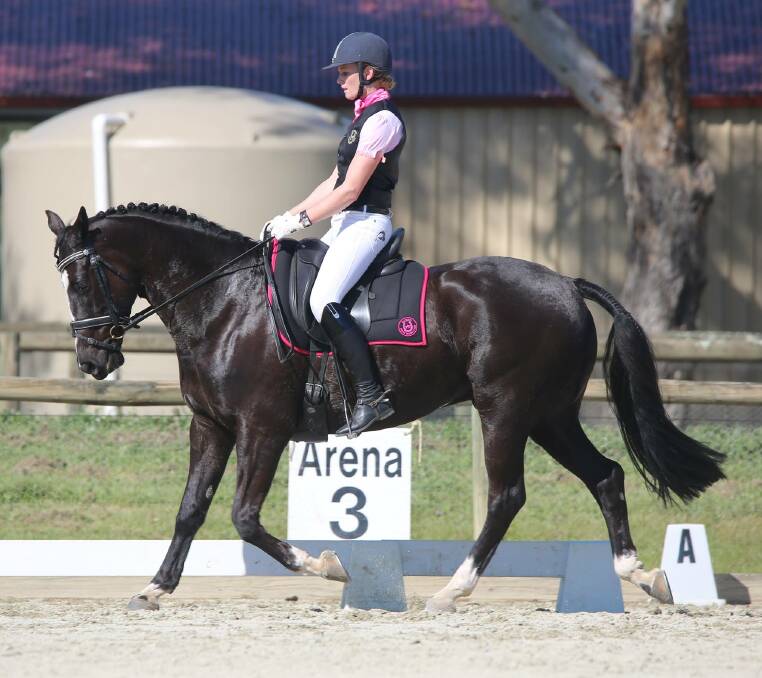 POLISHED PERFORMERS: Danielle Cleland took out the level 1 combined training jackpot on Sourcerers Apprentice. 