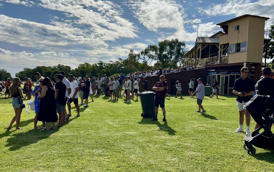 This year's Corowa Cup day was a non-event after the racing was called off due to an issue with the track. Picture by Corowa Race Club