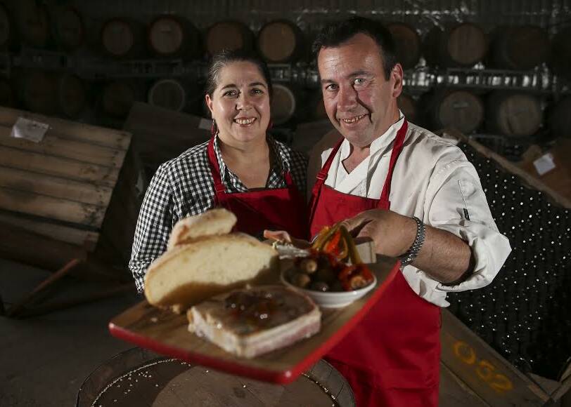 CLASS ACT: The Pickled Sisters Cafe's Marion Hansford and Stewart Gilchrist, also head chef, embrace local produce. Picture: ELENOR TEDENBORG