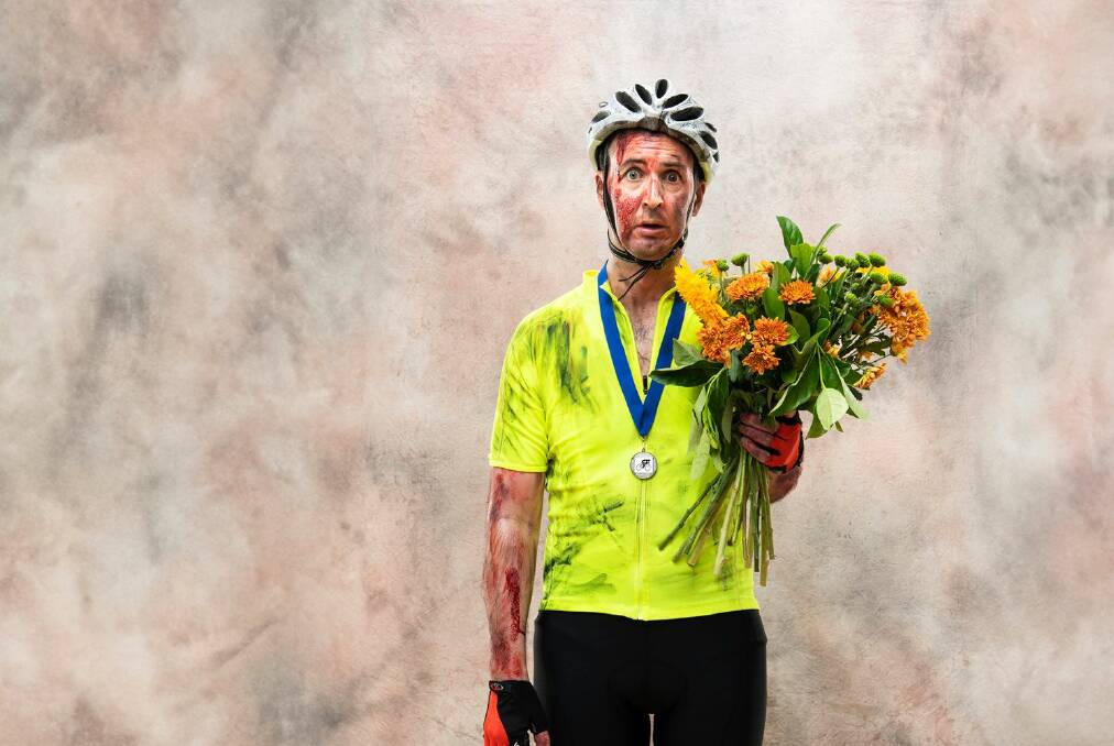 This touching one-man show, written by and starring Hew Parham, takes audiences on a comedic journey through cycling, obsession, envy, ambition, winning and losing, and the challenges of mid-life self-discovery. Picture supplied
