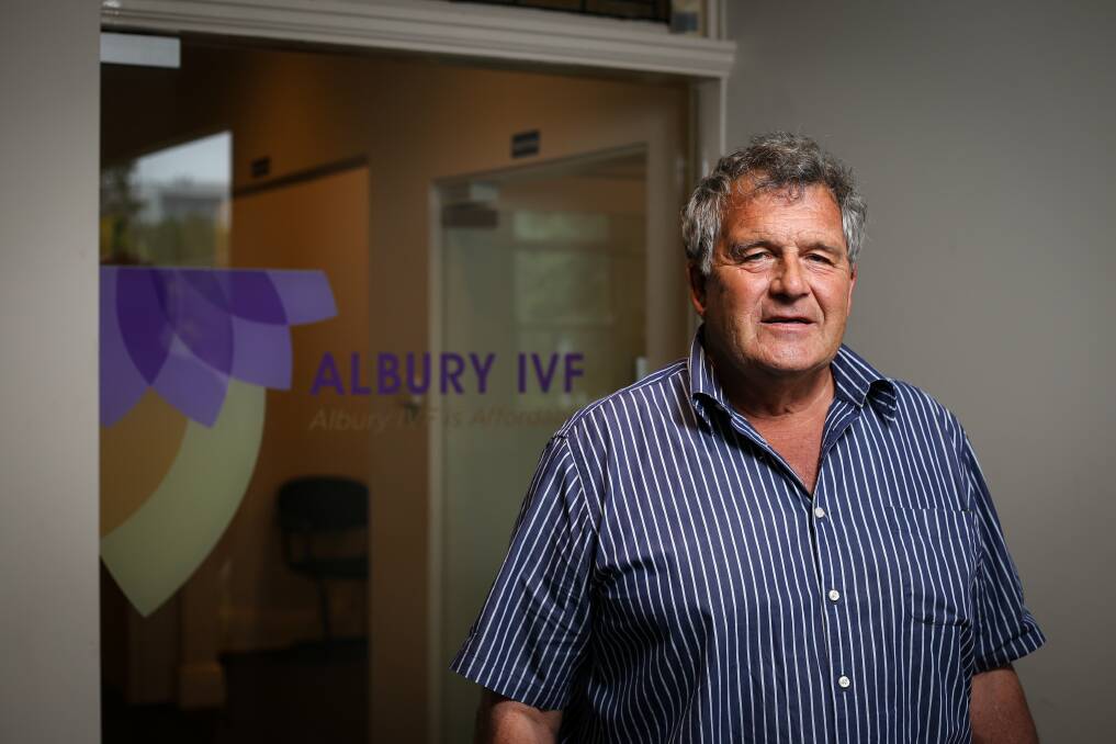 FAMILY MATTERS: Albury IVF founder and gynaecologist Dr Scott Giltrap wants rural and regional people to have access to affordable IVF and fertility treatment in their bid to start and grow their families. Picture: JAMES WILTSHIRE