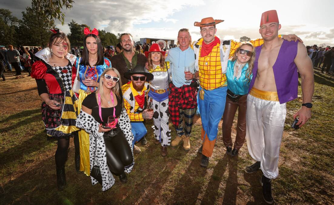 Roam Rutherglen Winery Walkabout is a feast of costumes year after year. Picture by James Wiltshire