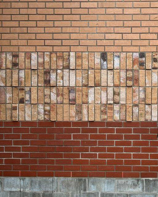 Sibling Architecture's brick layer cake at Wangaratta District Specialist School.