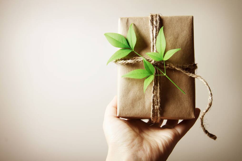 Don't fall for festive wrap. Buy recycled brown paper; it doesn't have a season and can be used year-round. Picture by Shutterstock