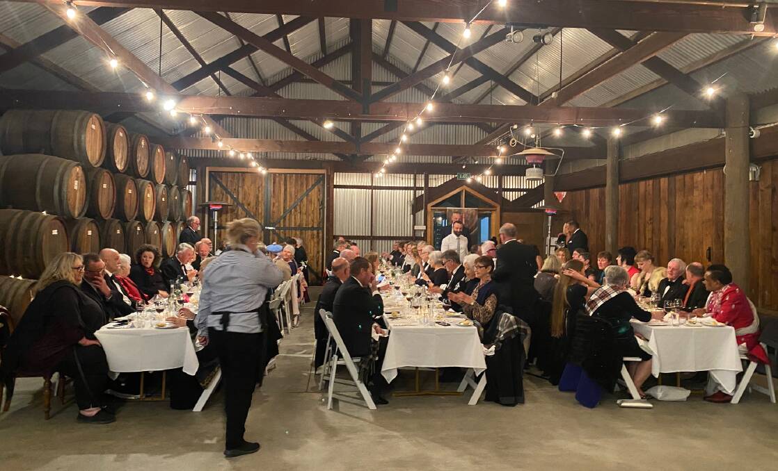 The annual Bobbie Burns Dinner sells out in just minutes each year. Picture by Jodie Bruton