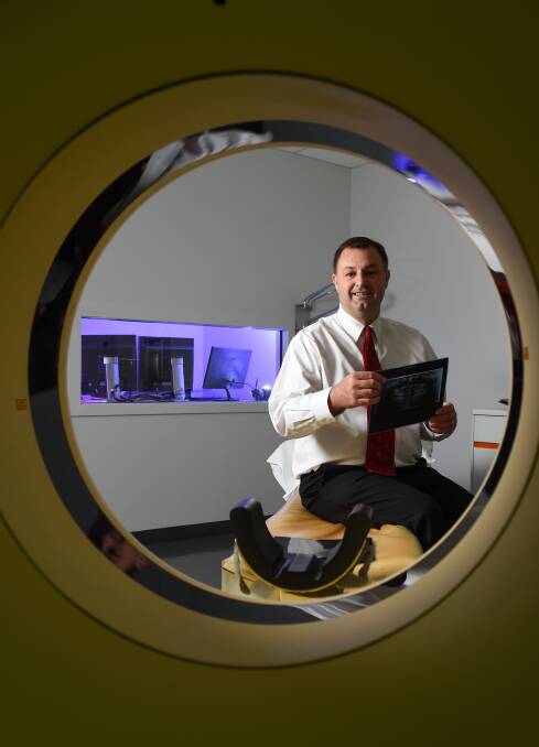 BIG PICTURE: The X-Ray Group general manager Wayne Ashton says the company offers state-of-the-art equipment and the world's best technology at its new Wodonga site. Picture: MARK JESSER