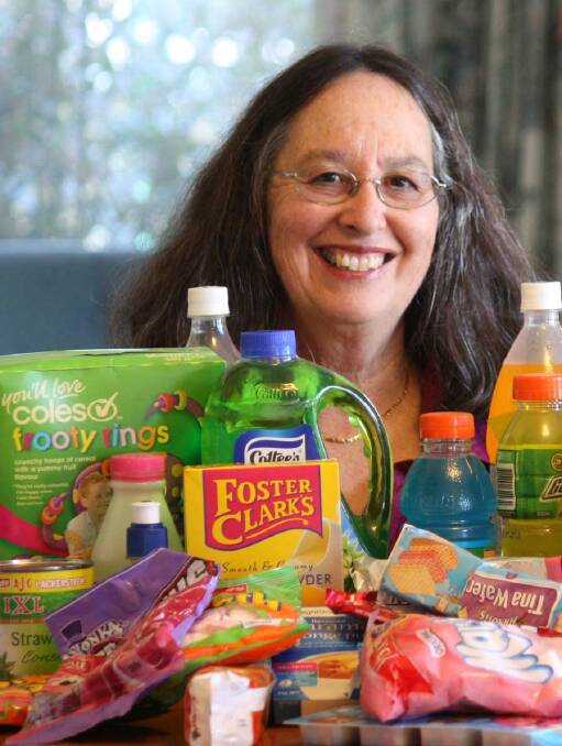 FOOD FACTS: Sue Dengate believes reading food labels for additives may save parents years of grief dealing with their children's unexplained behavioural and health issues.